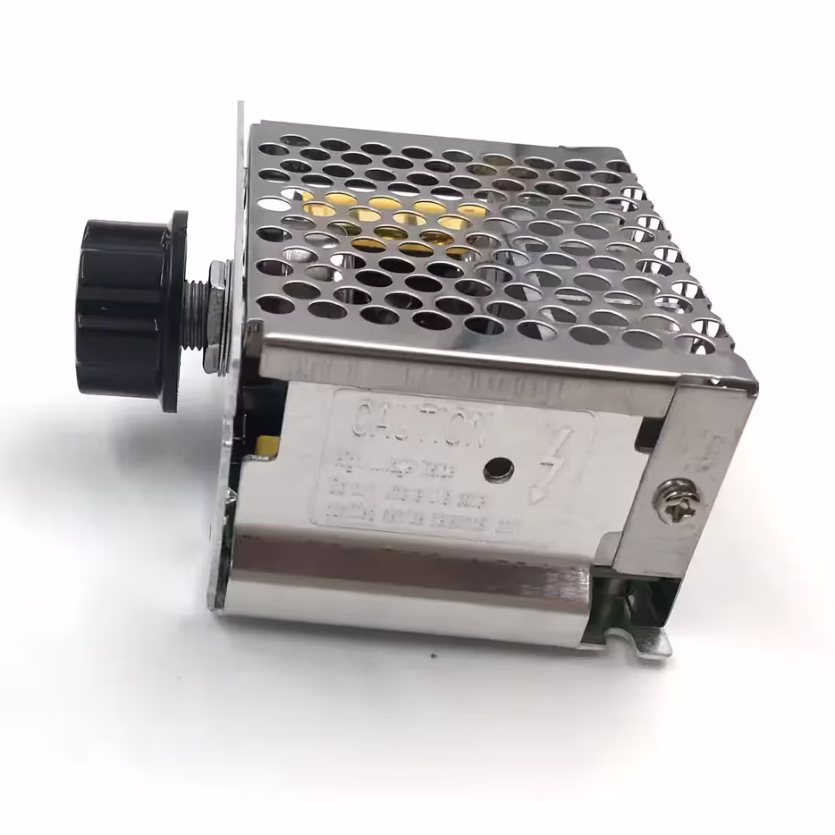 Detaliu panou de control variator cu butoane și indicatoare de reglaj putere