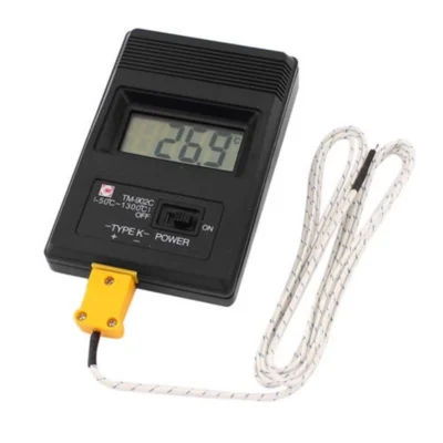 Termometru Digital Profesional Industrial cu Sondă Tip K – Măsurare până la 1300°C - imagine 5